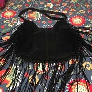Black Boho hippie bag super cute!